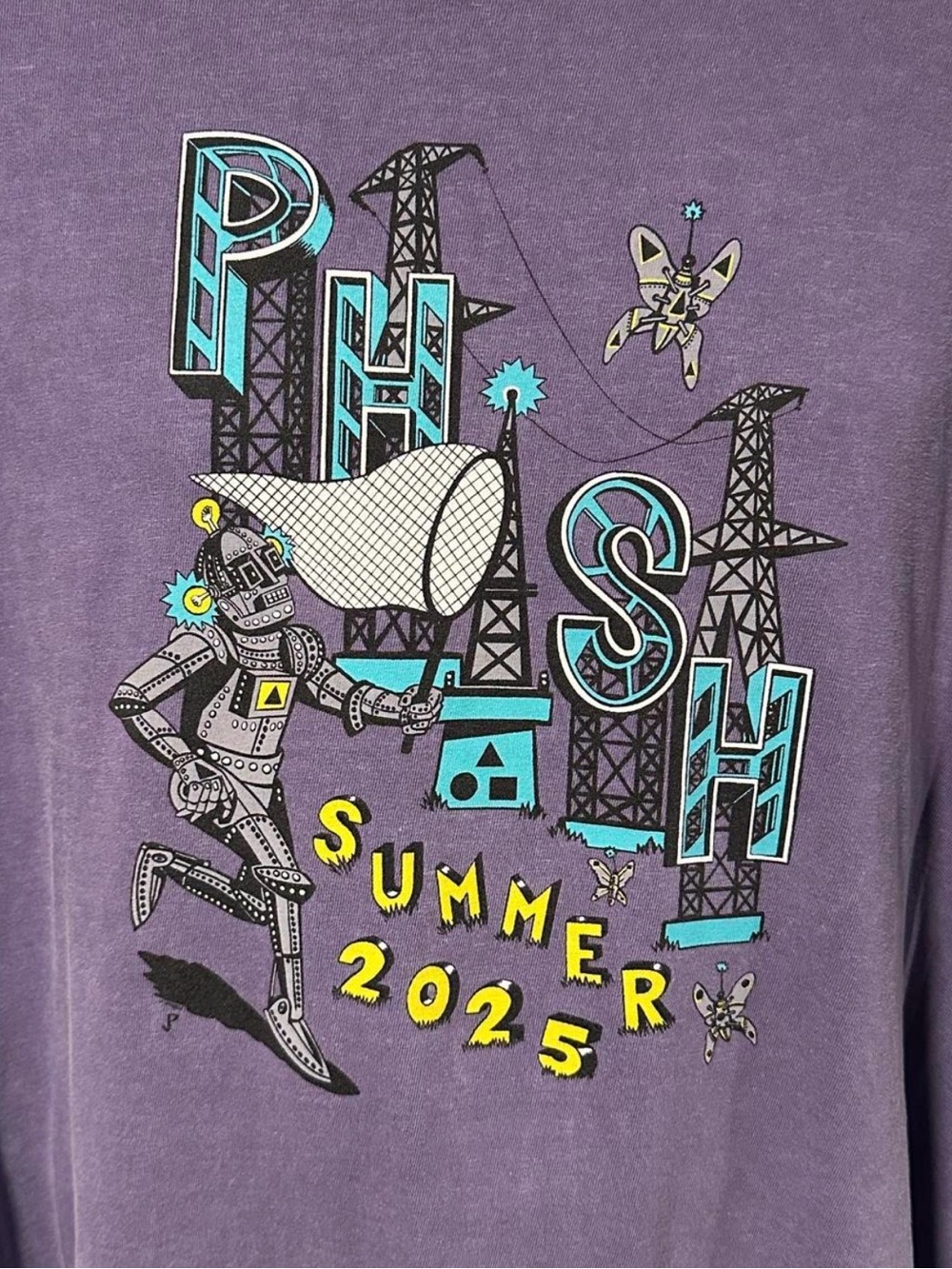 Phish Summer 2025 Jim Pollock designed shirt XL